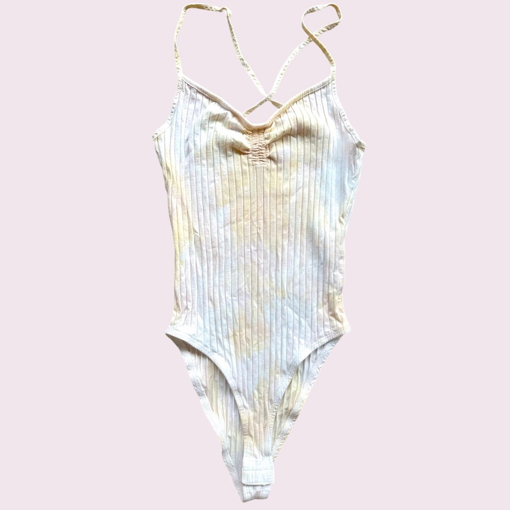 Zara ribbed bodysuit